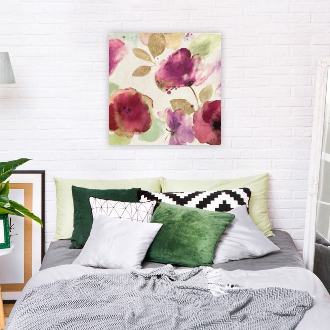 Cuadro para dormitorio - Watercolour Florals I - Cuadrostock