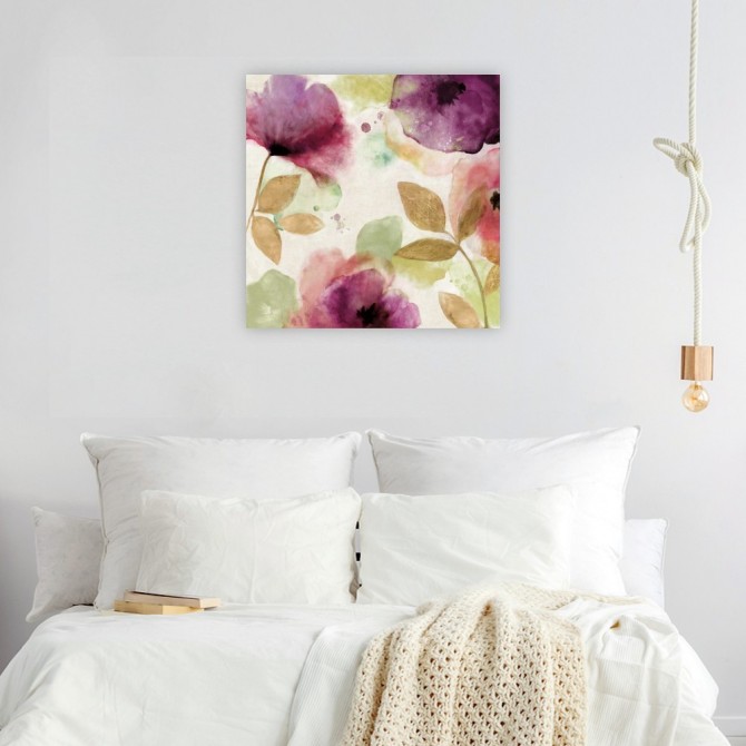 Cuadro para dormitorio - Watercolour Florals II - Cuadrostock