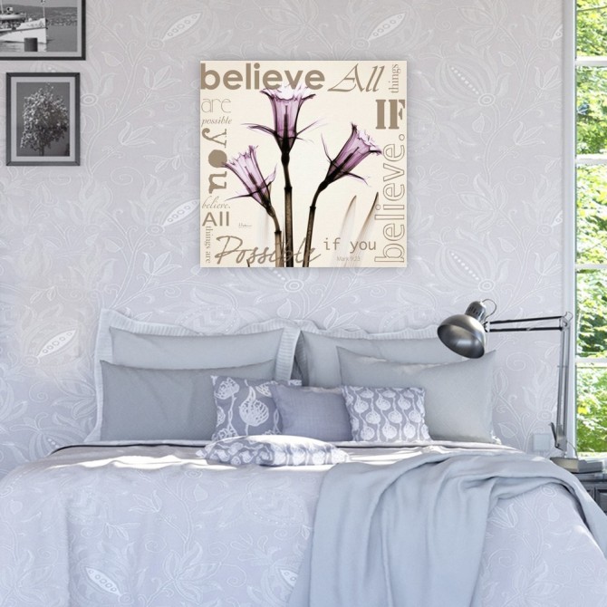 Believe - Violet Daffodils