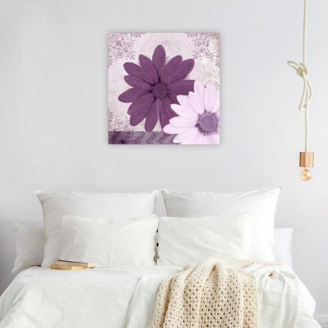 Cuadro para dormitorio - Purple Bloom 2 - Cuadrostock
