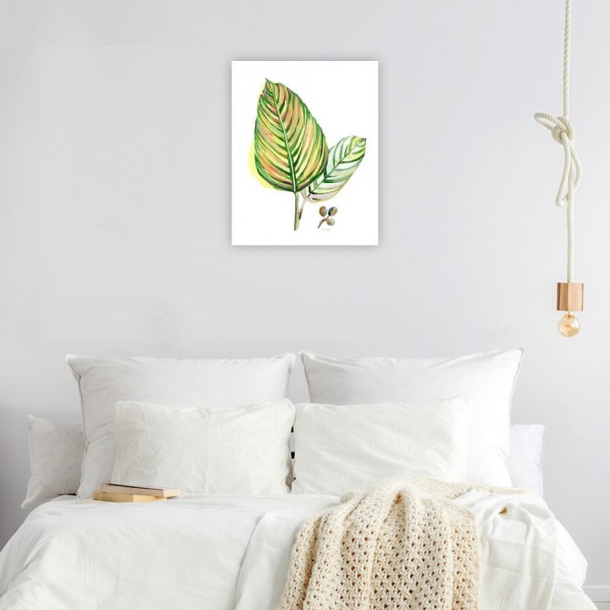 Cuadro para dormitorio - Tropical Foliage - Cuadrostock