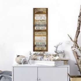Farmhouse Rules Shutter