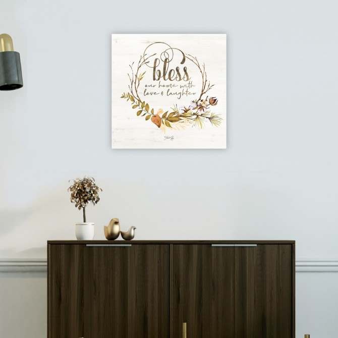 Bless Our Home Fall Foliage