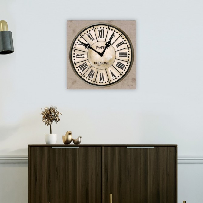 Industrial Chic Clock - Cuadrostock