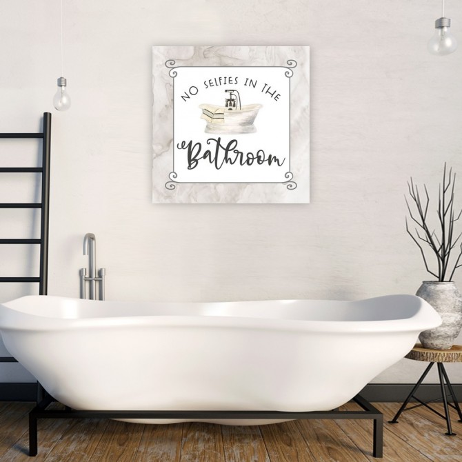 Bath Humor No Selfies