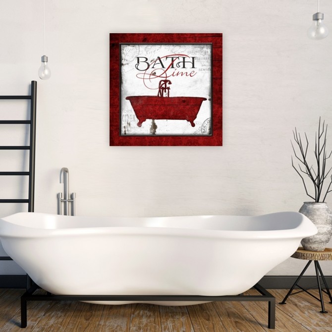 Crimson Bath Time