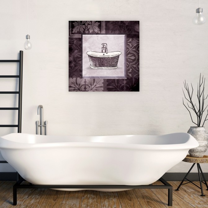 Purple Bath - Cuadrostock