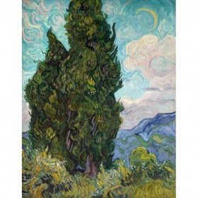Cypresses, 1889 - Cuadrostock