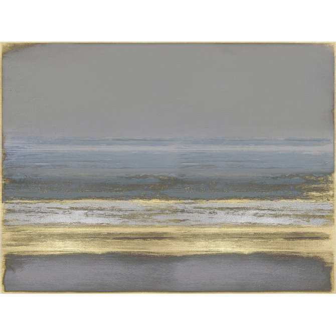 Cuadro Abstracto Grande - Golden Passage - 135x100 cm - Cuadrostock