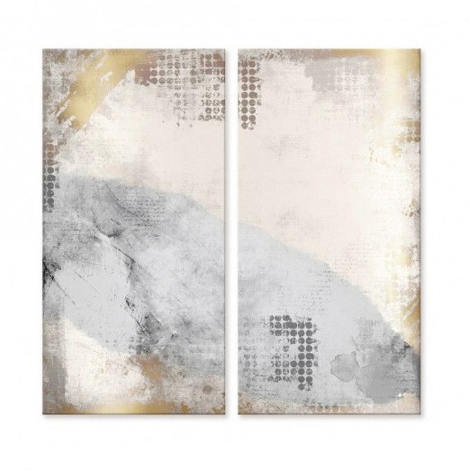 J2-M07-Juego de 2 Cuadros Abstractos