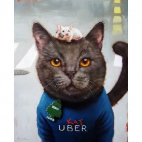 Cat Uber - Cuadrostock