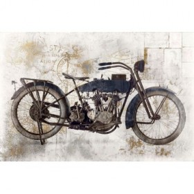 Navy Motocycle - Cuadrostock