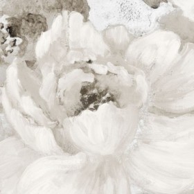 Light Grey Flowers I - Cuadrostock
