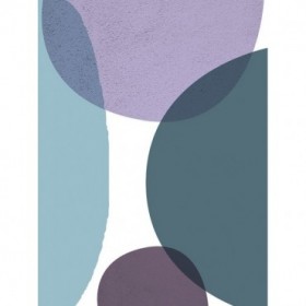 MidCentury Teal Purple 3 - Cuadrostock