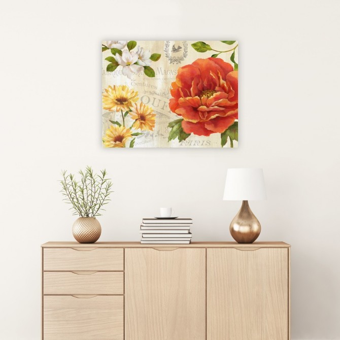 Cuadro grande Spring Ensemble II