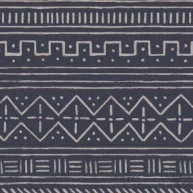 Jungle Love Pattern V Blue Sq II