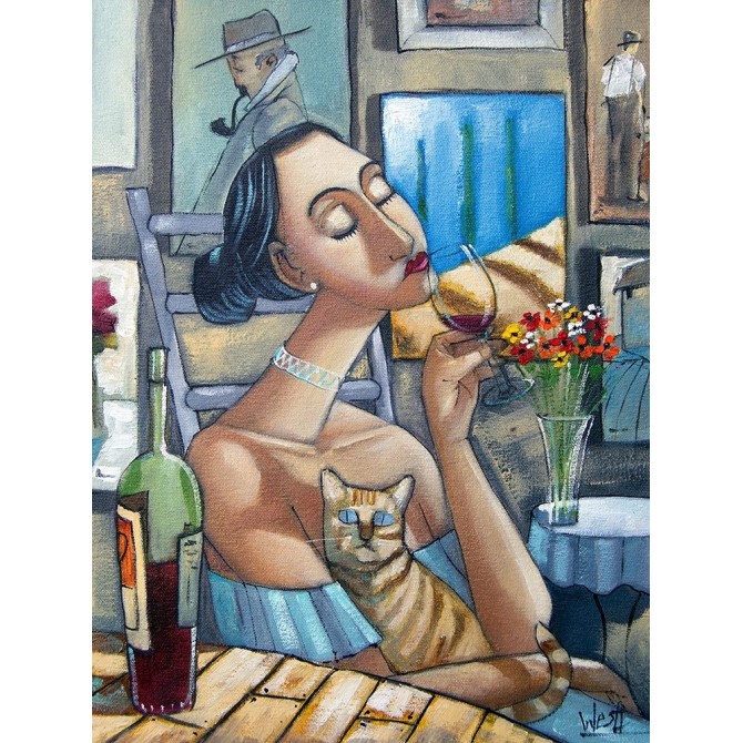Lady and Cat III