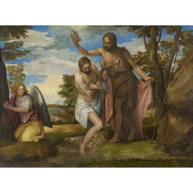 The Baptism of Christ - Cuadrostock
