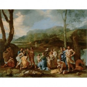 Saint John Baptizing in the River Jordan
