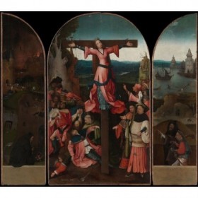Triptych of the crucified Martyr - Cuadrostock