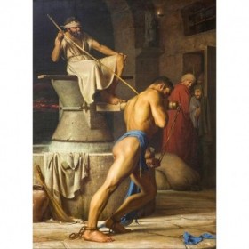 Samson and the Philistines - Cuadrostock