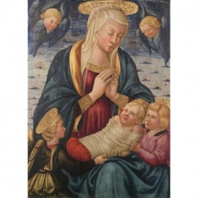 Virgin and Child with Angels - Cuadrostock