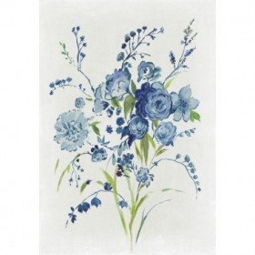 Blue Florals I 