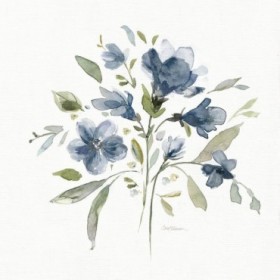Wild Blue Blooms II - Cuadrostock