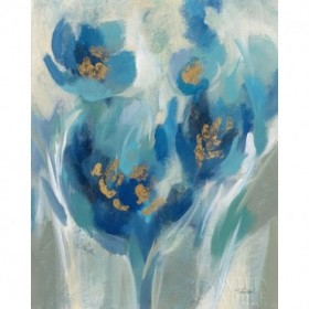 Blue Fairy Tale Floral II