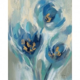 Blue Fairy Tale Floral I - Cuadrostock