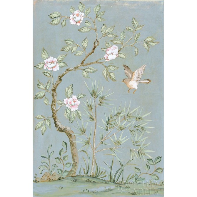 Spring Mural II Blue