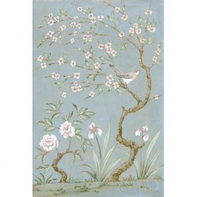 Spring Mural I Blue