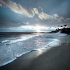 Sunset Beach - Cuadrostock