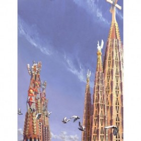 Sagrada Familia Towers II - Cuadrostock