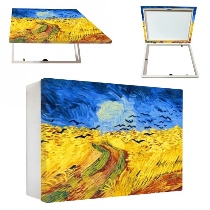 Tapacontador horizontal blanco reproducción Van Gogh - Cuadrostock