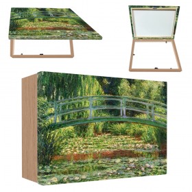 Tapacontador horizontal madera haya - Monet 01