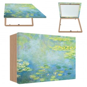Tapacontador horizontal madera haya - Monet 10 - Cuadrostock