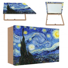 Tapacontador horizontal madera haya- Van Gogh 01 - Cuadrostock