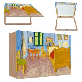 Tapacontador horizontal madera haya - Van Gogh 11 - Cuadrostock