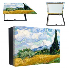 Tapacontador horizontal cajón negro Van Gogh 01 - Cuadrostock