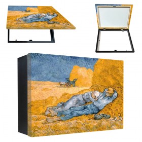 Tapacontador horizontal cajón negro Van Gogh 02 - Cuadrostock