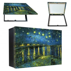 Tapacontador horizontal cajón negro Van Gogh 03 - Cuadrostock