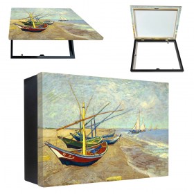 Tapacontador horizontal cajón negro Van Gogh 07 - Cuadrostock