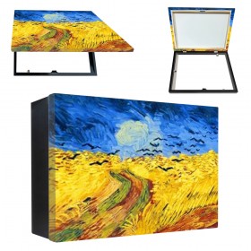Tapacontador horizontal cajón negro Van Gogh 12 - Cuadrostock