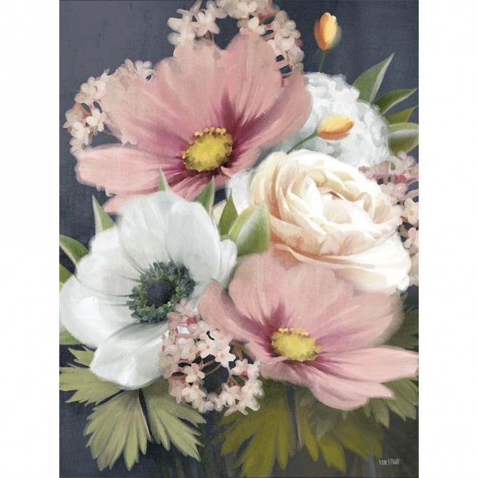 Juego de 2 cuadros de flores