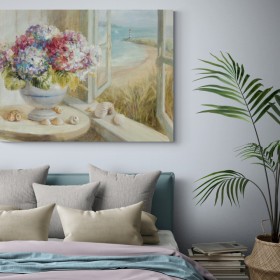 Cuadro Coastal Hydrangea