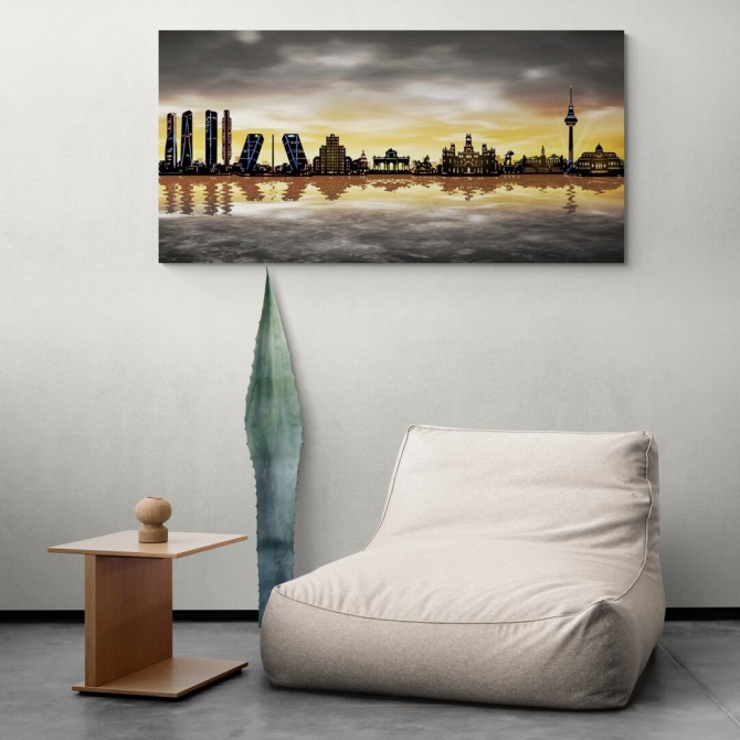 Cuadro Skyline Madrid 04