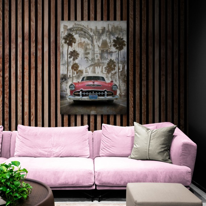 BRS-011-Cuadro Coche Hollywood