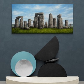 MFZ-0013 Cuadro Ilustración Stonehenge DÍA