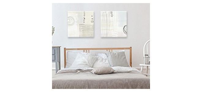 Abstract wall Art for Bedroom
